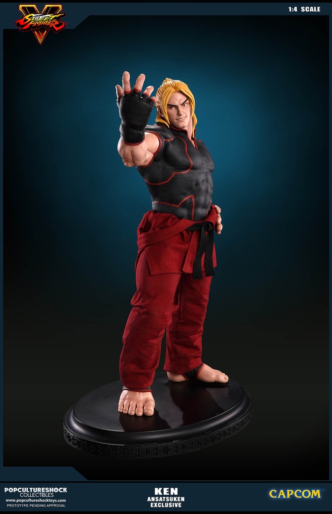 精巧な「ケン・マスターズ」1/4スタチューが海外で予約開始！―『ストV