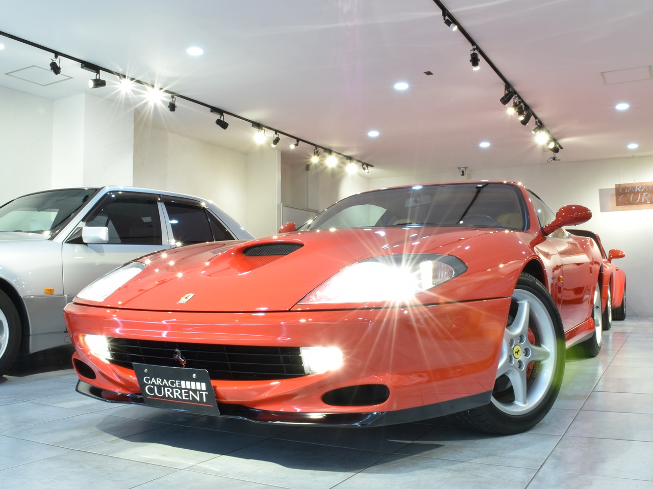 フェラーリ|550 マラネロ|整備記録簿多数 フェラーリバッグ レッド