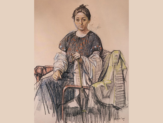 小磯良平の買取価格は高額です│鑑定無料で相場もわかる。我楽洞