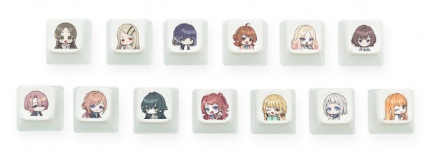 学マスコラボの「ふもコレ×学園アイドルマスター キーボード」など