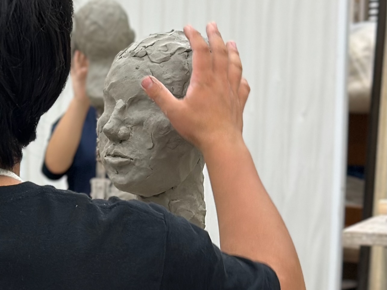 彫塑】高校生公開講座「粘土による彫刻制作」 - 彫塑
