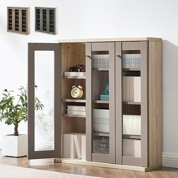 おしゃれなガラス扉キャビネットの通販 ｜ 【公式】インテリアのゲキカグ