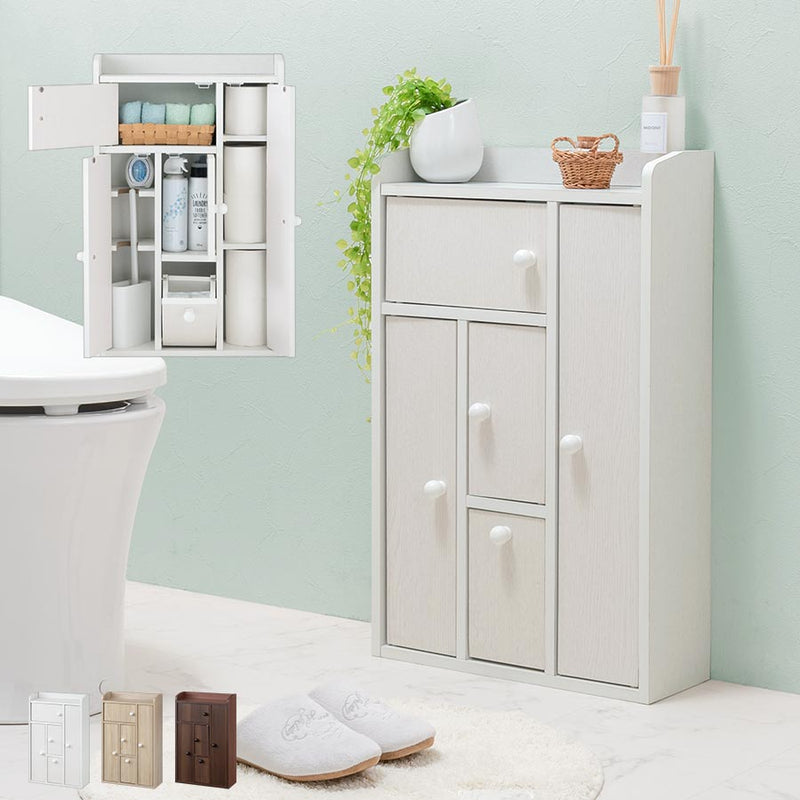 トイレラック トイレ収納 おしゃれ ぼん家具 SNR706012 ｜ 【公式