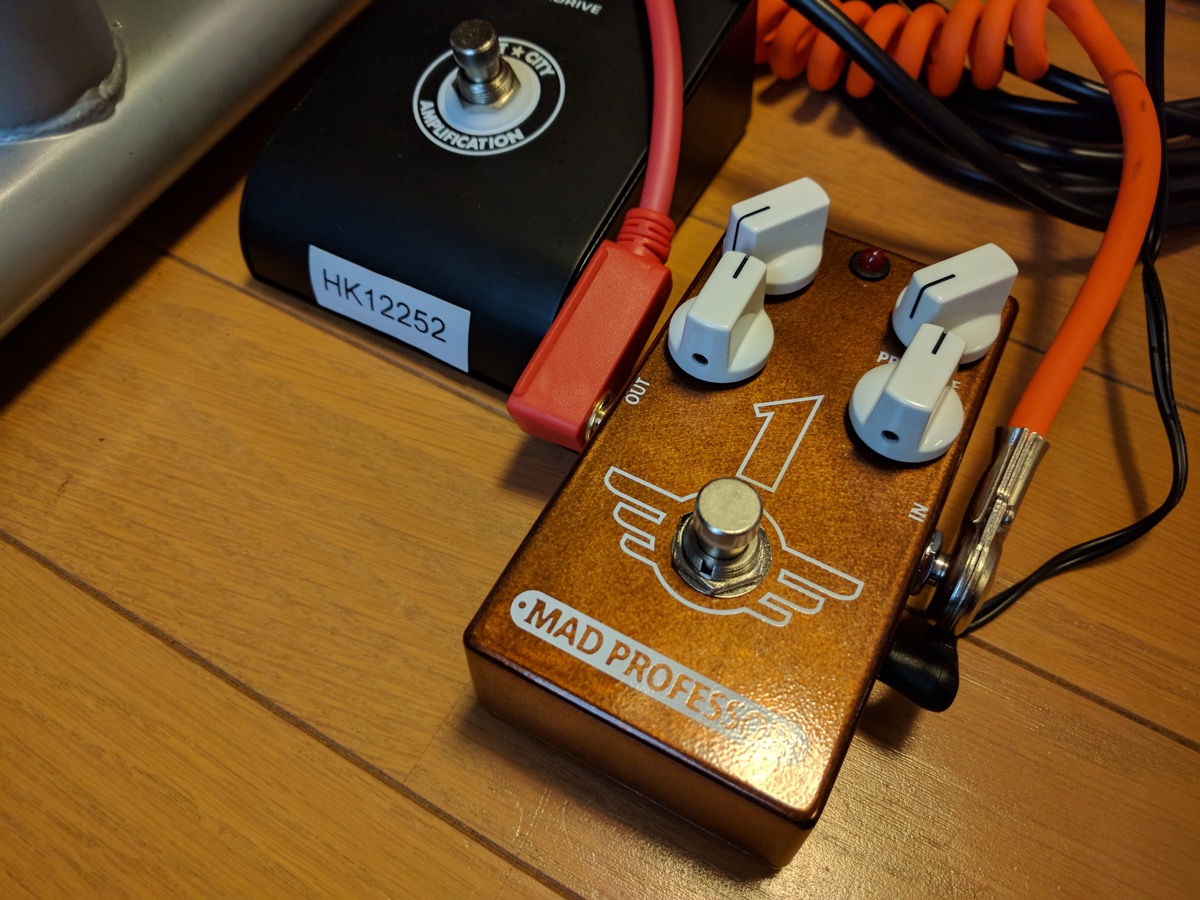 Mad Professor “1” One 買いましたのでレビュー