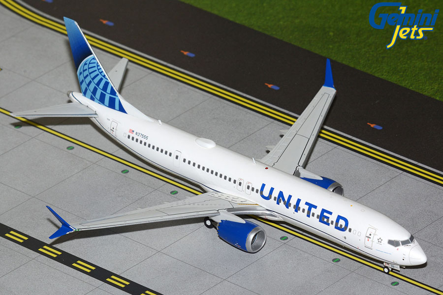 G2UAL1256 GEMINI 200 United Airlines / ユナイテッド航空 B737 MAX9