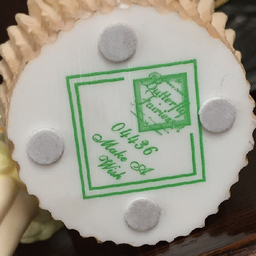 イギリス製バタフライフェアリーフィギュリン｜「GENIO ANTICA