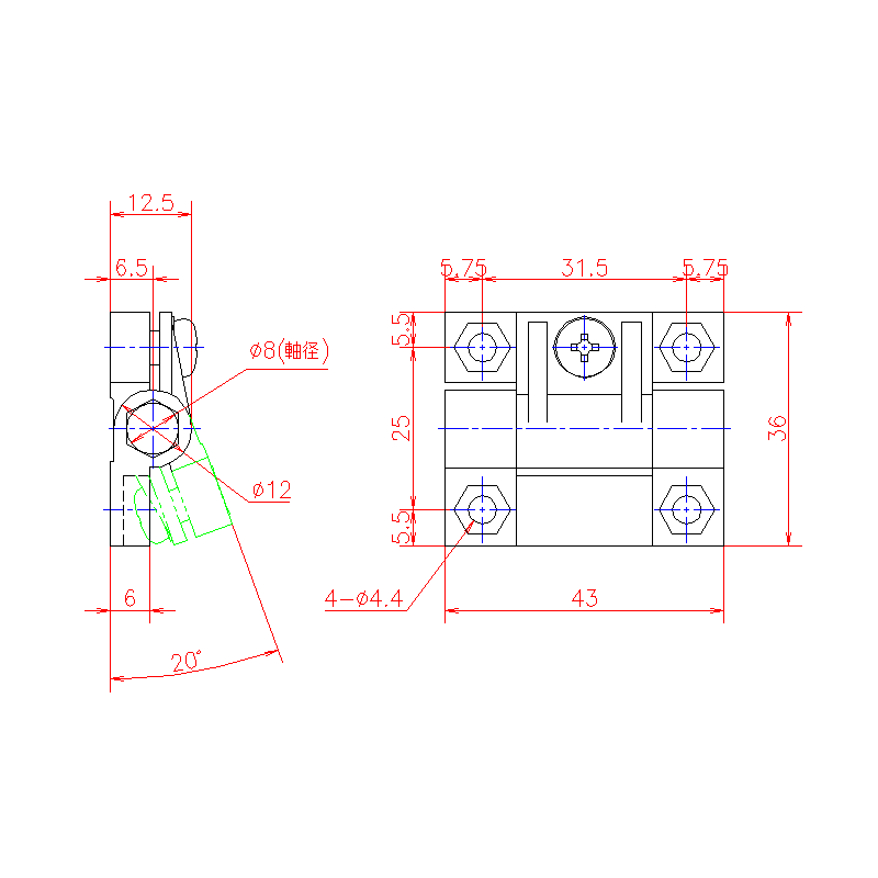 B-532 | トルクヒンジ | ジョー・プリンス竹下株式会社