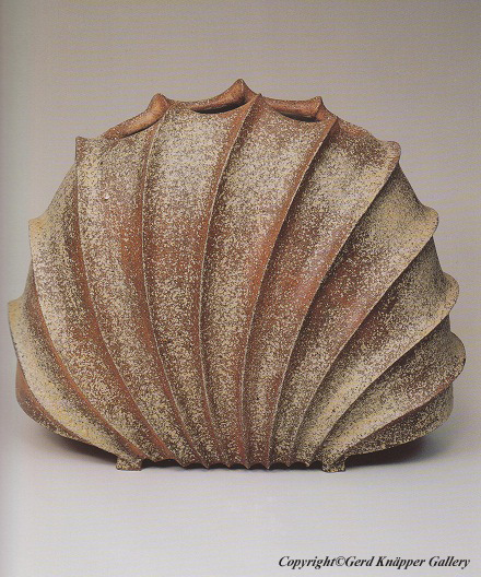 真作 人気紋様】 ゲルトクナッパー（Gerd Knapper） 波紋様（湯呑） 真