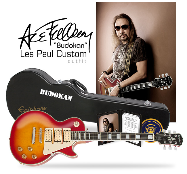 Epiphone Ace Frehley Budokan Les Paul Faded Cherry: Canadian