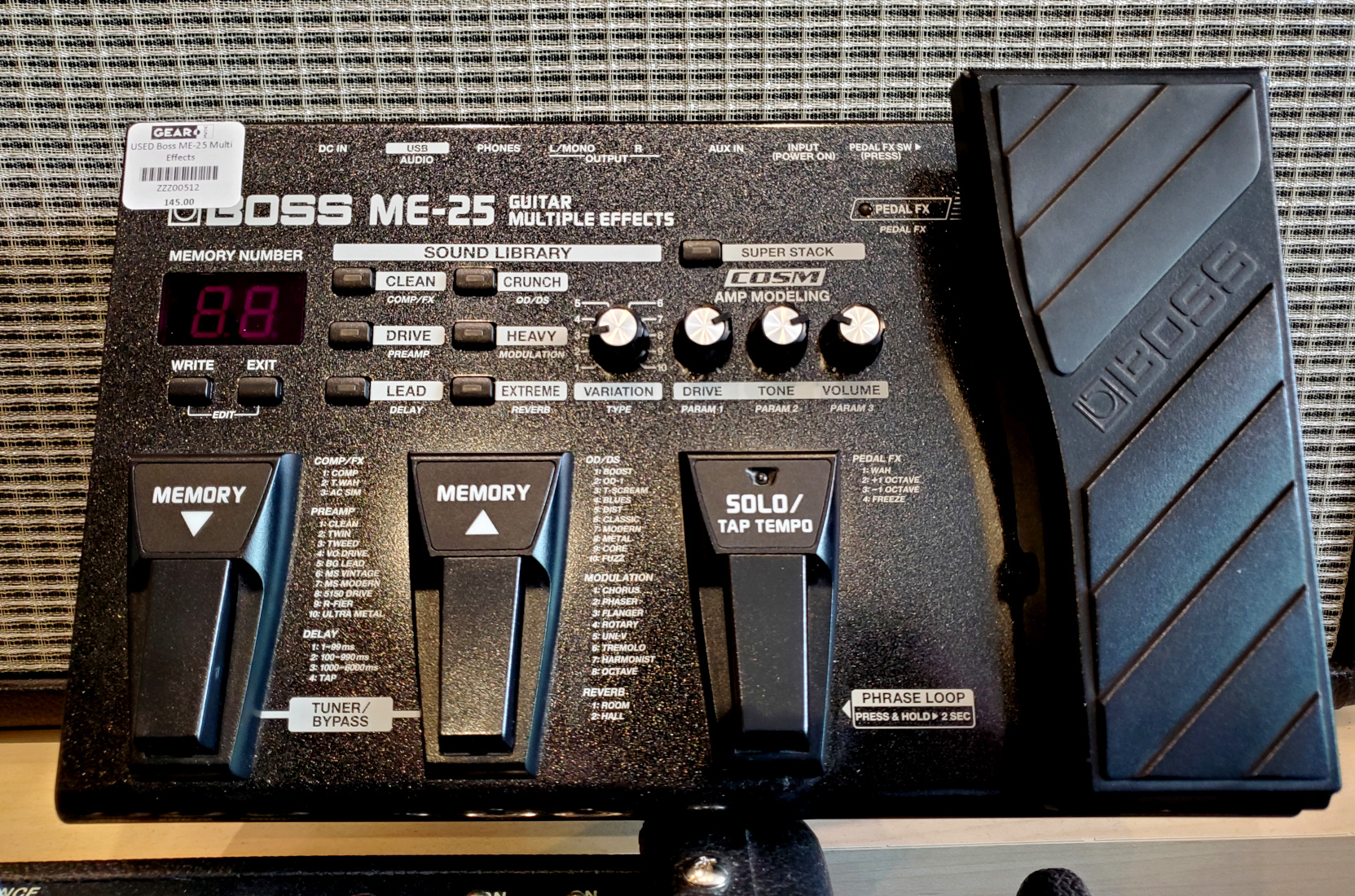 USED Boss ME-25 Multi Effects: Canadian Online Music Store in