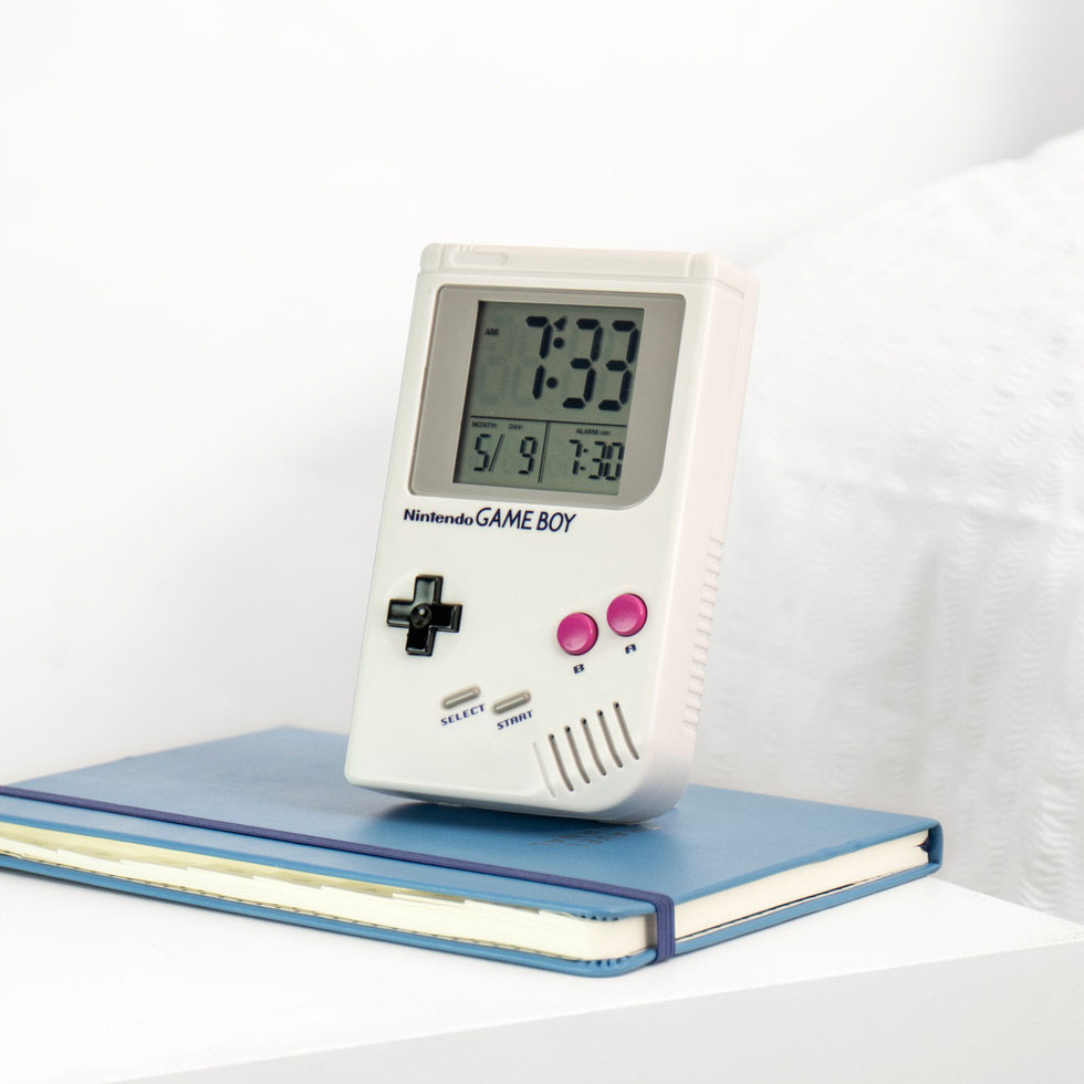 Nintendo Game Boy Alarm Clock - GeekAlerts