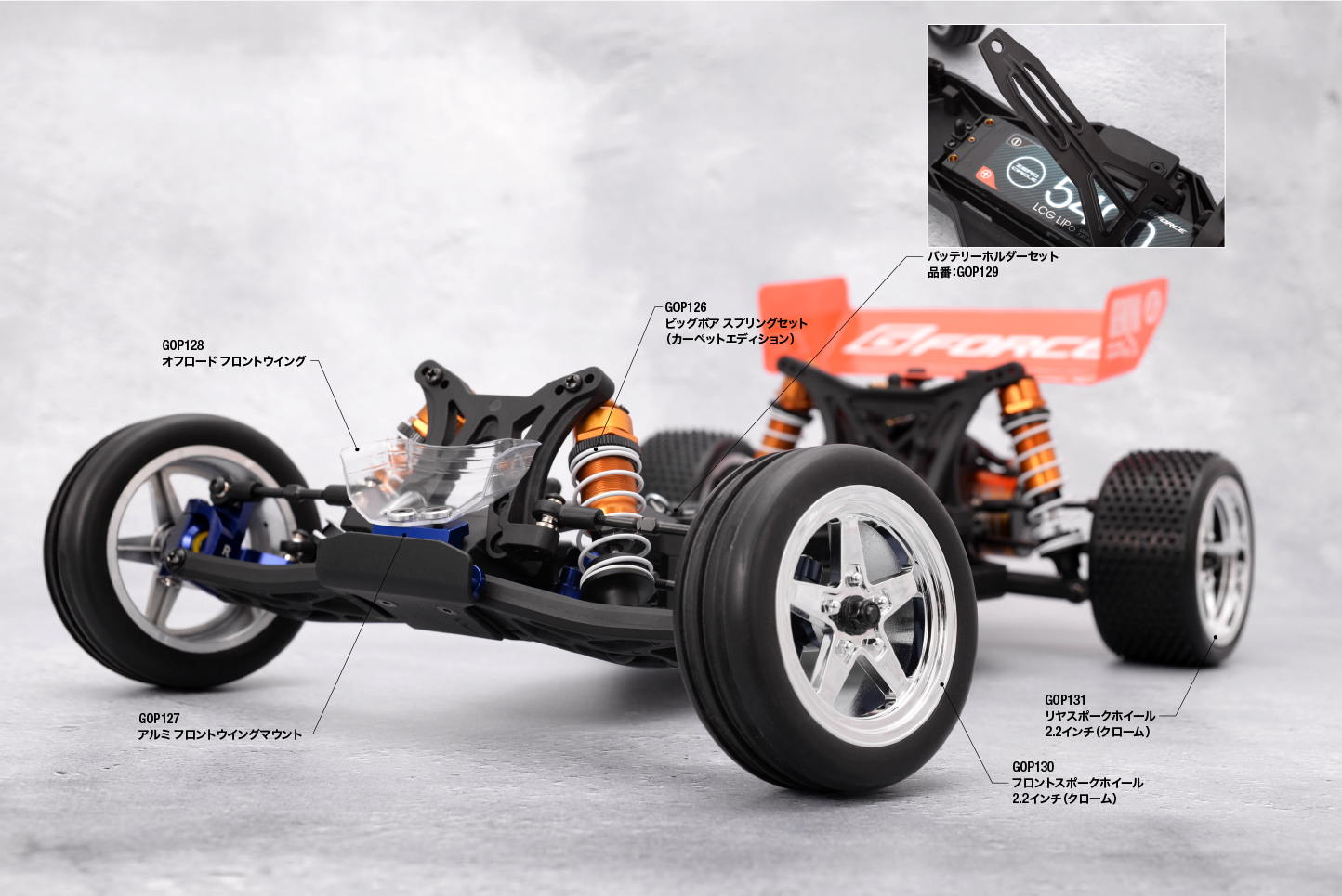 GENOVA用オプションパーツ発売のお知らせ | G-FORCE | 株式会社ジー