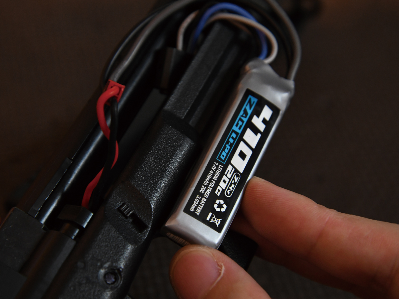 設定不要で簡単充電 エアガン用LiPoバッテリー ZAC LiPo Battery | G