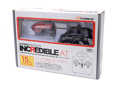 製品仕様 | 2.4GHz 4ch ヘリコプター INCREDIBLE(インクレディブル