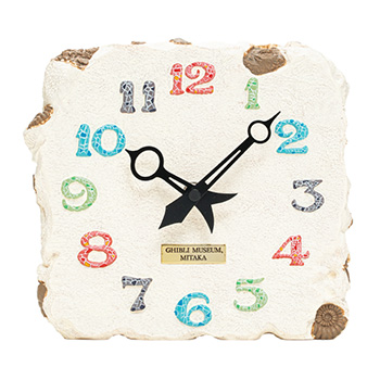 ジブリ美術館 モザイクタイル時計 - 三鷹の森ジブリ美術館オンライン