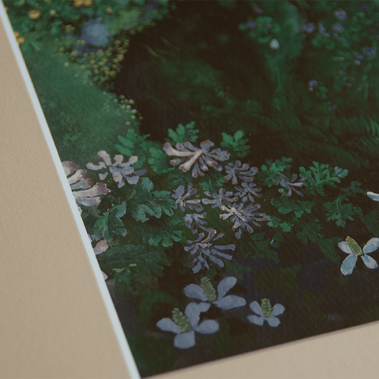 ART OF GHIBLI となりのトトロ アートフレーム 「うろの中」｜三鷹の森