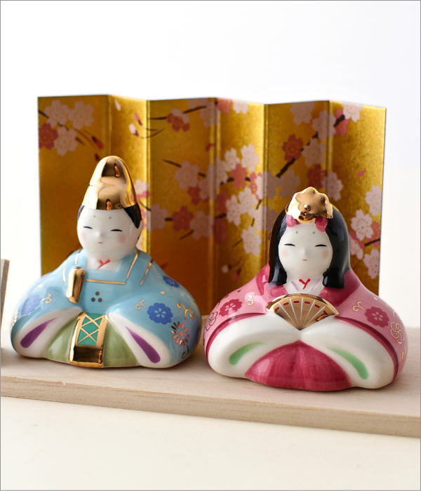 おひなさま お雛様 ひな人形 置物 陶器 オブジェ おしゃれ かわいい