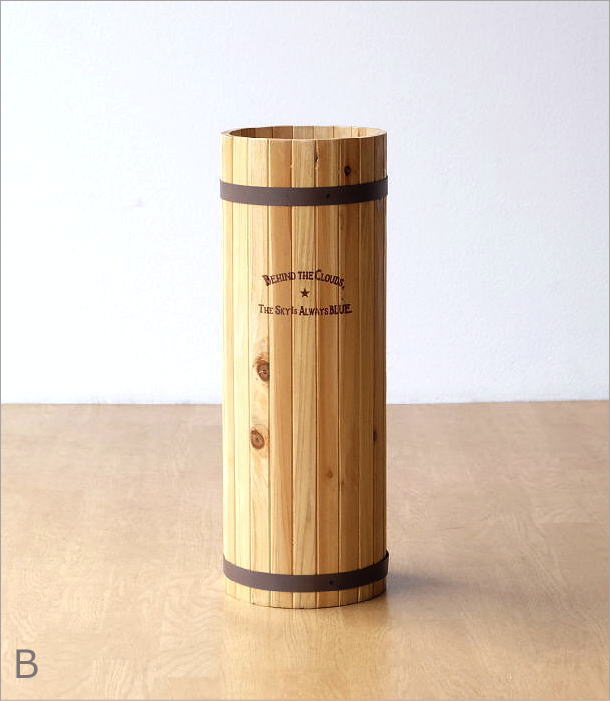 傘立て 傘たて かさ立て 木製 おしゃれ シンプル スリム 木 天然木