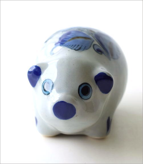 ブタ ぶた 豚 オブジェ 陶器 置物 置き物 おしゃれ パロマール