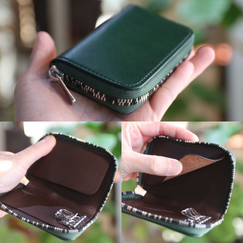 1点限りのラウンドファスナーキーケース