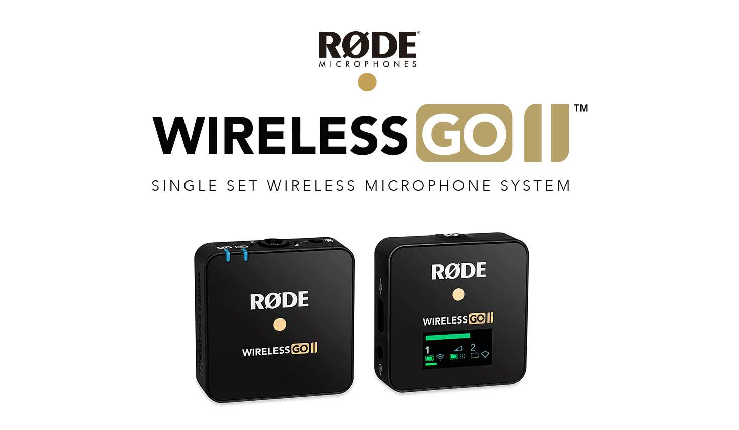 ロードマイクロフォンズ 新製品のご案内 – ワイヤレス ゴー II