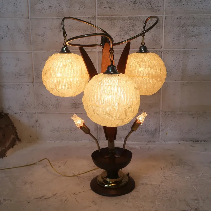 ミッドセンチュリー スパゲティテーブルランプ ｜ glow ANTIQUES