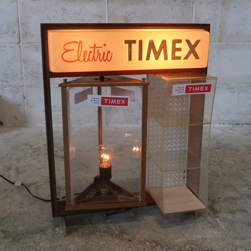 50's TIMEX モーション ショーケース ｜ glow ANTIQUES