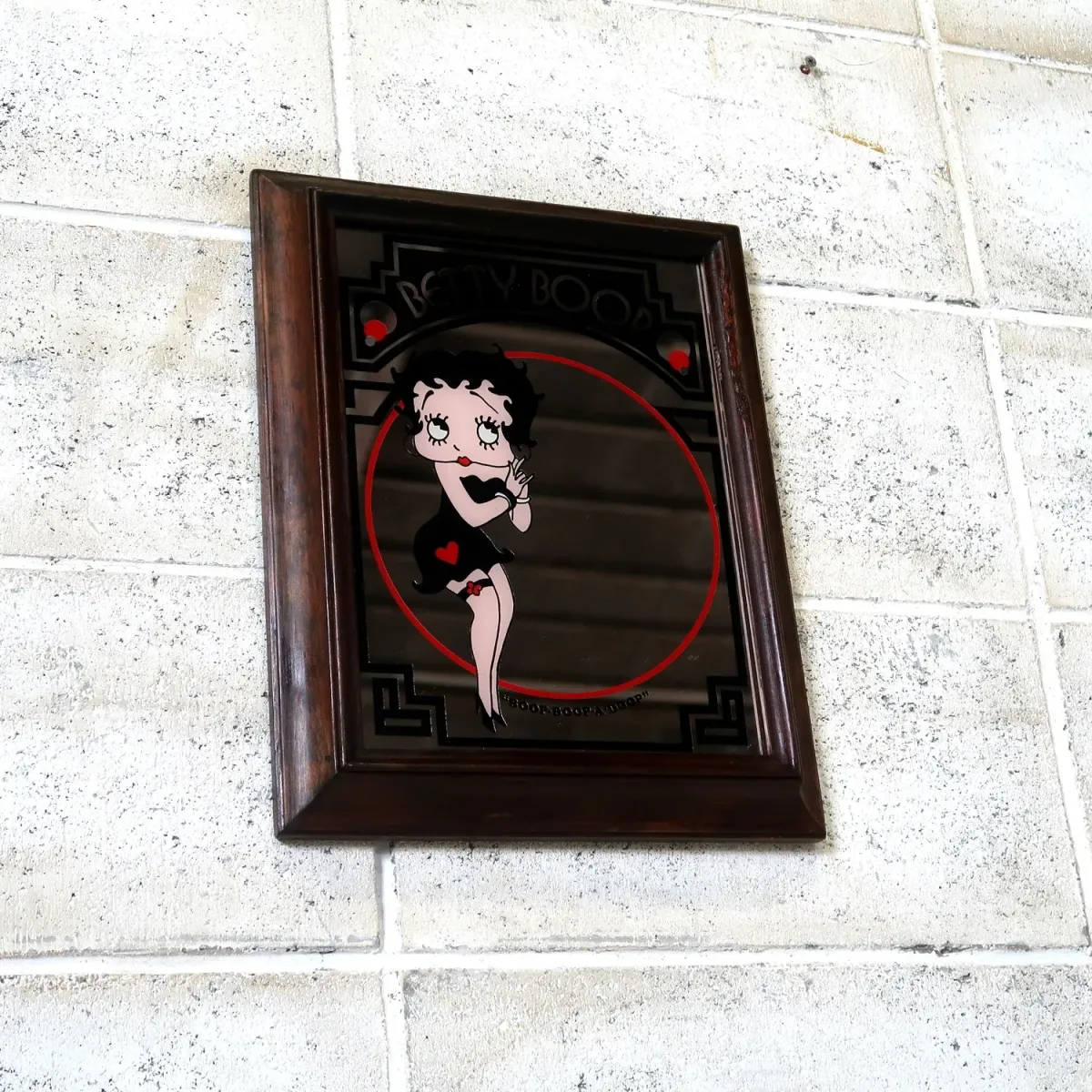 BETTY BOOP ビンテージ パブミラー ｜ glow ANTIQUES