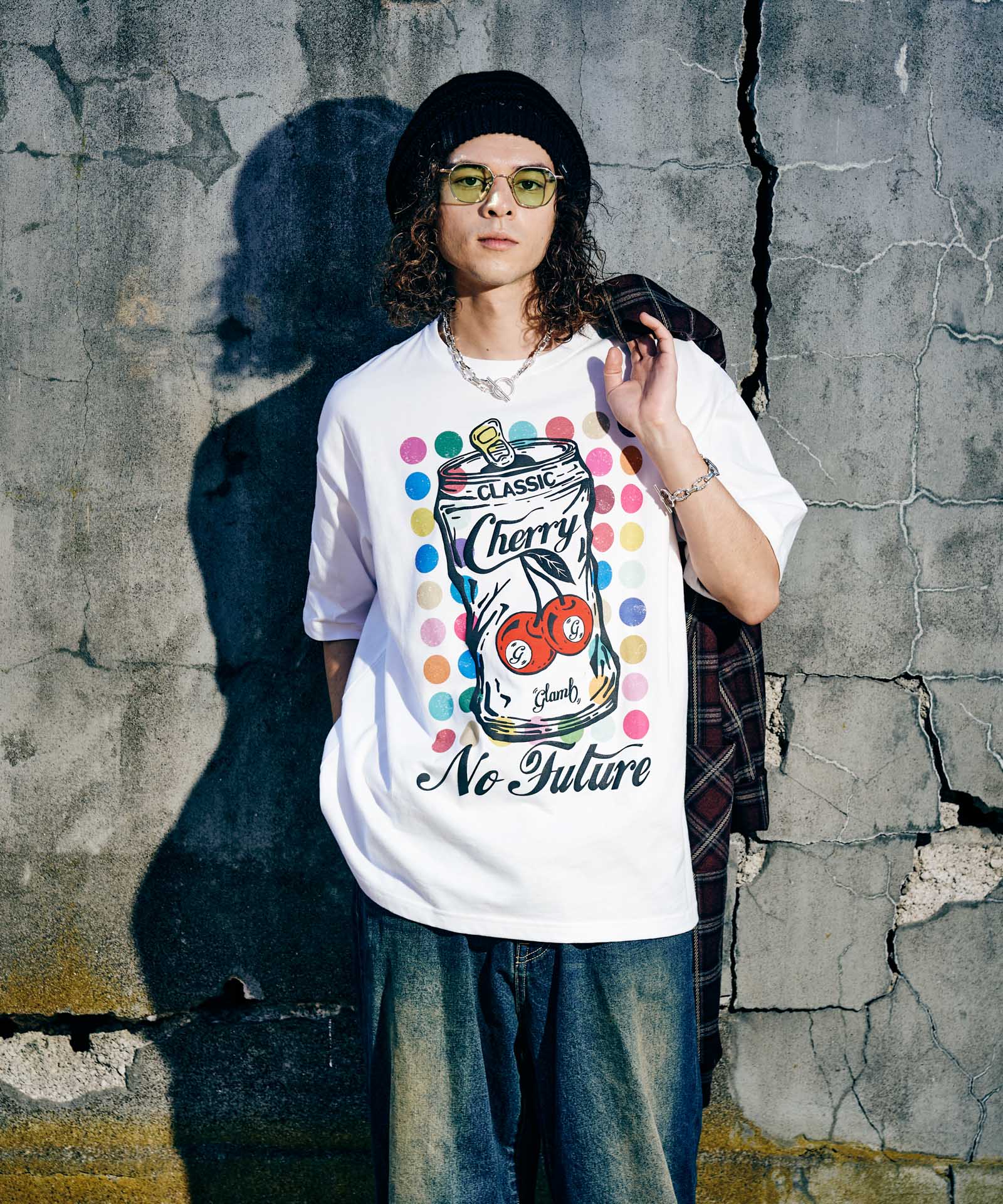 GB0325/CS10 : Cherry Drink T-Shirt / チェリードリンクTシャツ