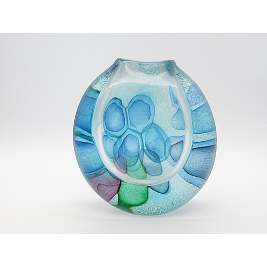 土屋章 ガラス工芸品 ガラス花瓶 一輪挿し 土屋章 ガラス工芸品 ガラス