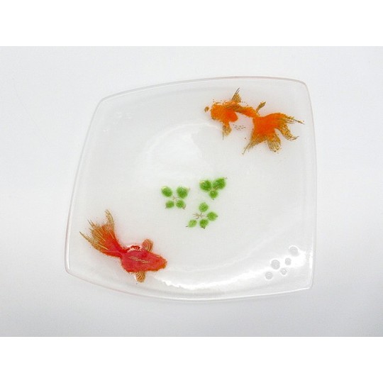 土屋章 ガラス工芸品 ガラス花瓶 一輪挿し 土屋章 ガラス工芸品 ガラス