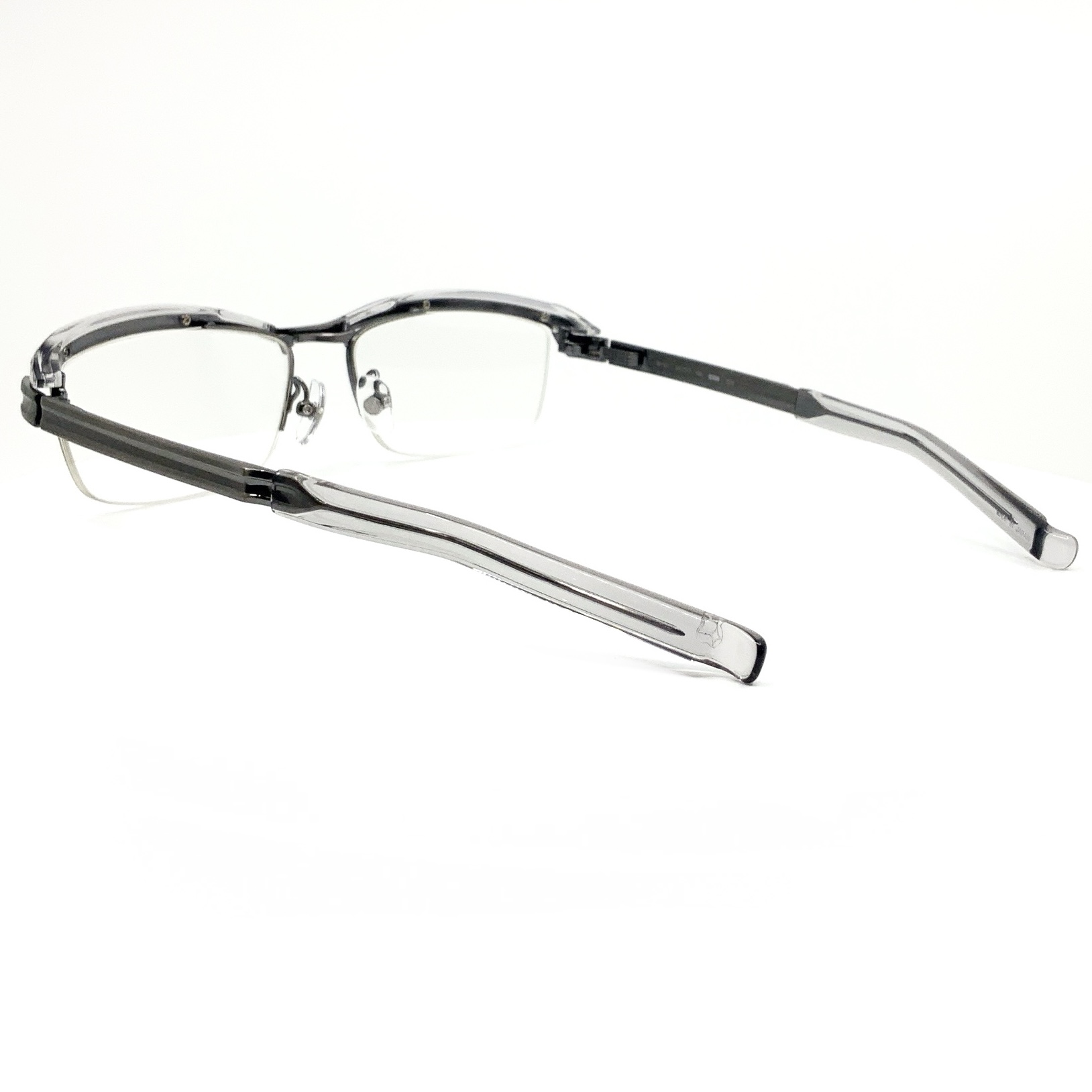 999.9 フォーナインズ メガネ M-24 0104 クリアスモーク