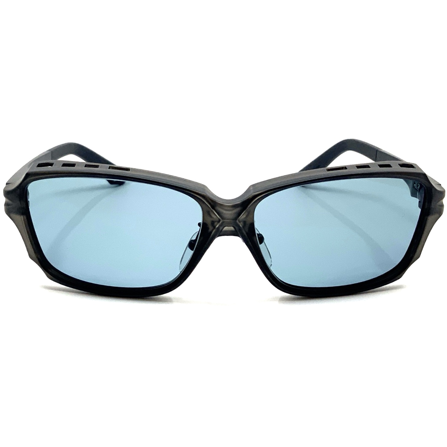 Zeque ゼクー サングラス SHADE シェイド F-2243 SMOKE/ MATTE BLACK