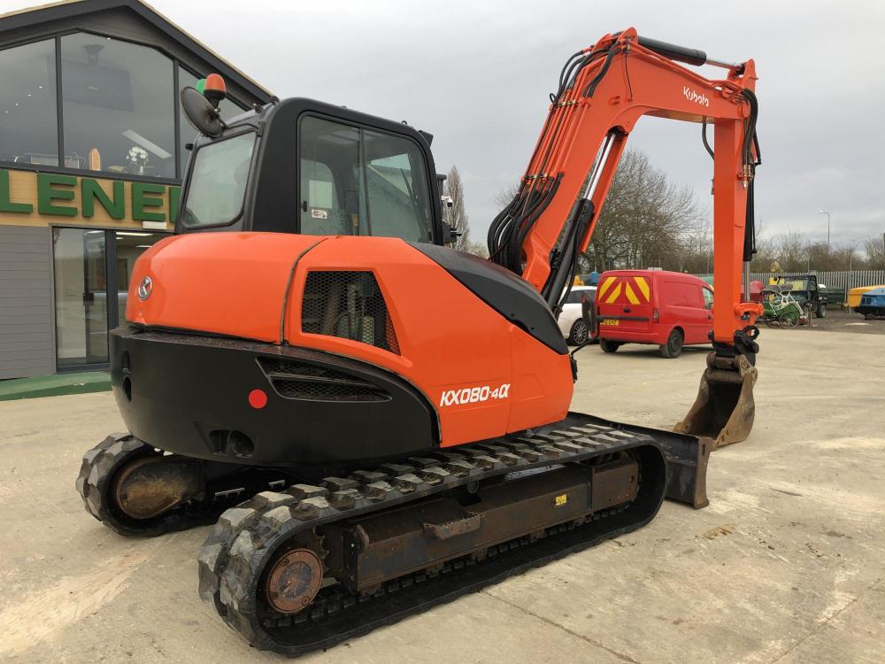 KUBOTA KX080-3 - Gleneden