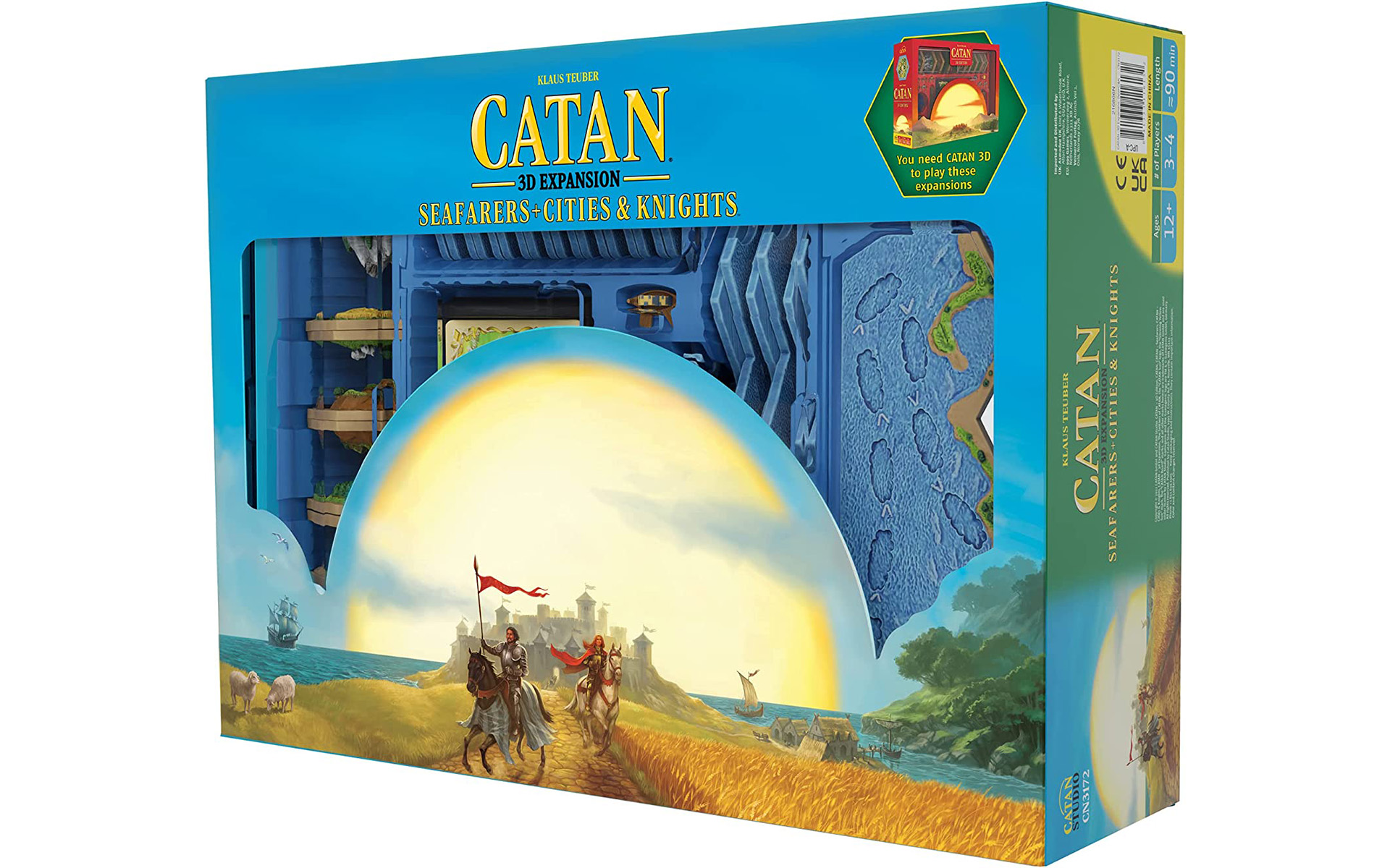 カタン 3D 拡張 英語版 日本語説明書付き