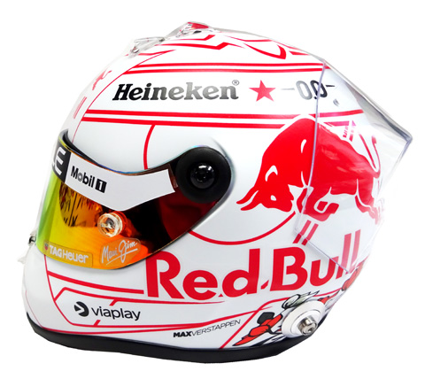 2025 M．フェルスタッペン レッドブル・レーシング 1/2 ヘルメット F1