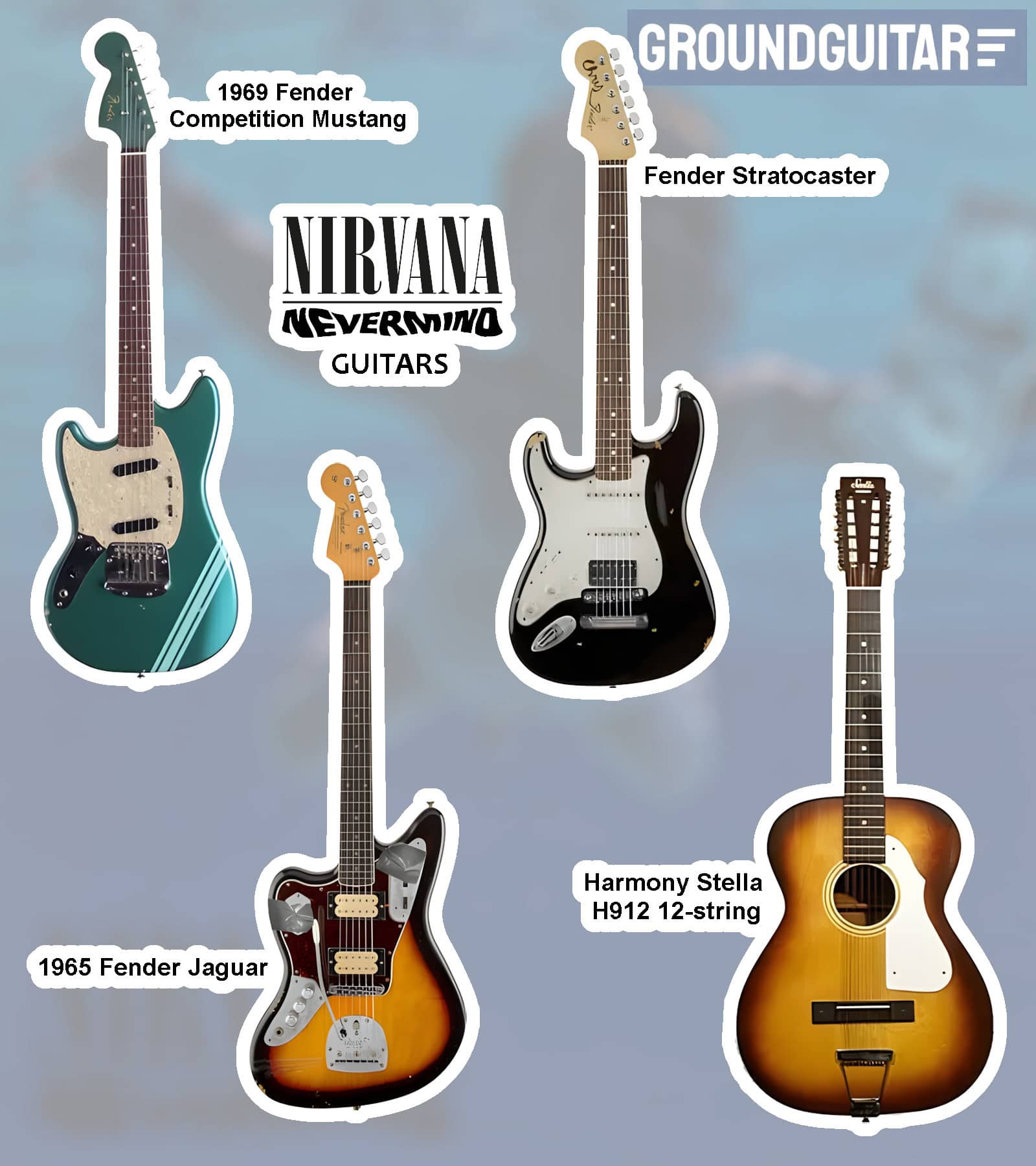What Gear Did Kurt Cobain Use on Nevermind? Guitars, Amps, Effects