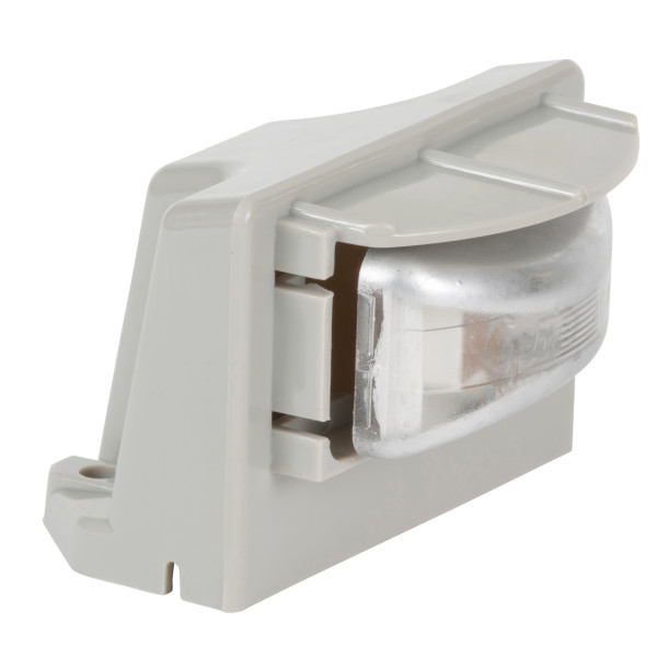 60460 - Small Rectangular License Lights, Flange Kit (60261 + 43960)