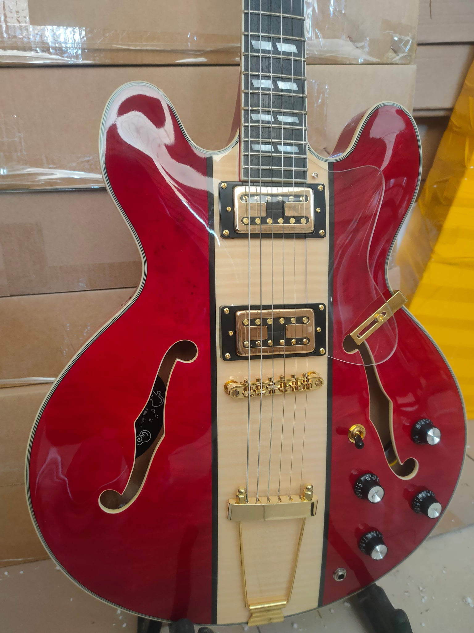 GROTE 335 style Jazz Electric Guitar – Grote Guitar