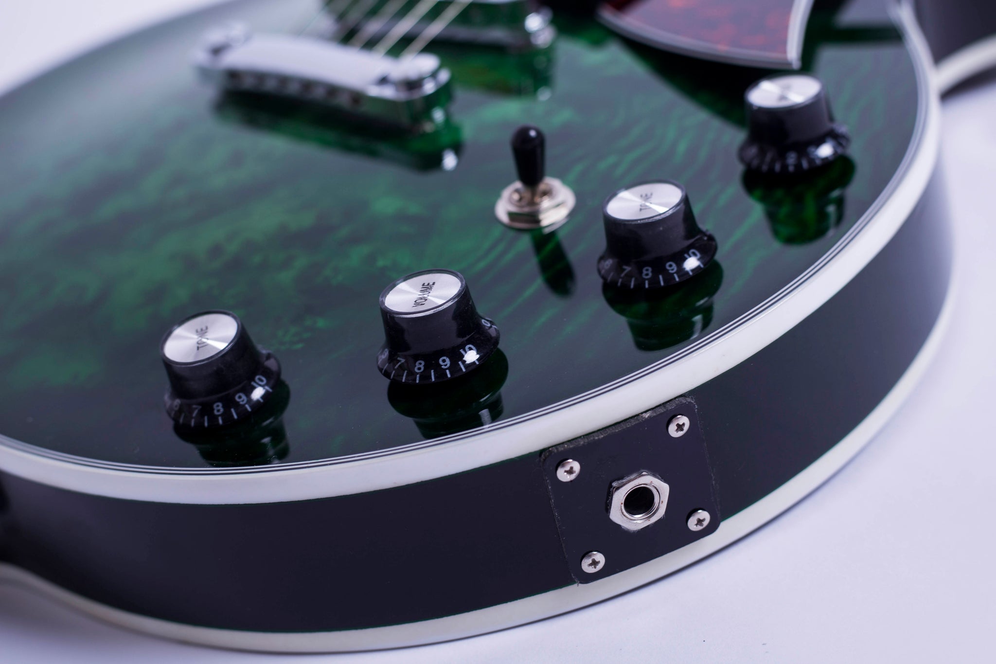 GROTE Green LP Style Solid Body Electric Guitar LP-O2 – Grote Guitar