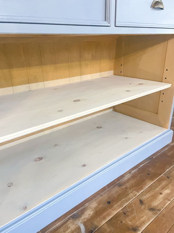 フランスアンティーク調カップボード（食器棚）のオーダーメイド@大阪