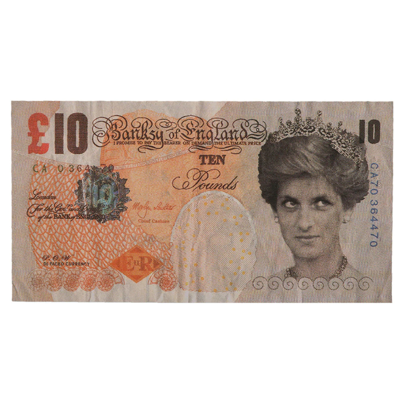 Banksy - Di-Faced Tenner - GraffitiStreet