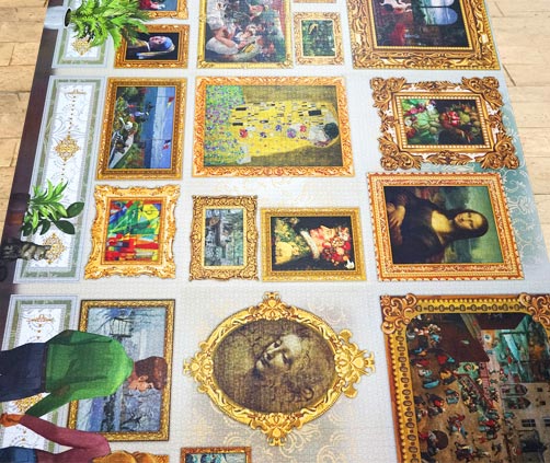 The World's Largest Jigsaw Puzzle - Travel around Art! Grafika-T