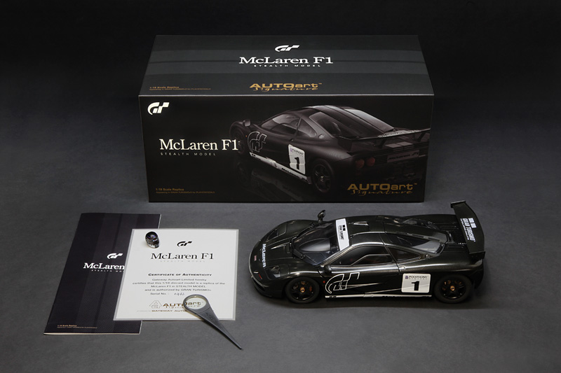 日産 GT-R ステルスモデル」と「マクラーレンF1 ステルスモデル」の