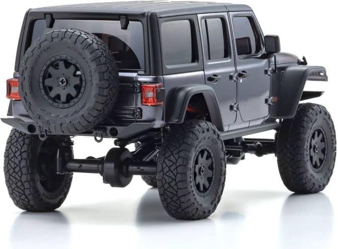 KYO32521GM - Mini-Z 4x4 Jeep Wrangler Rubicon Grey By KYOSHO