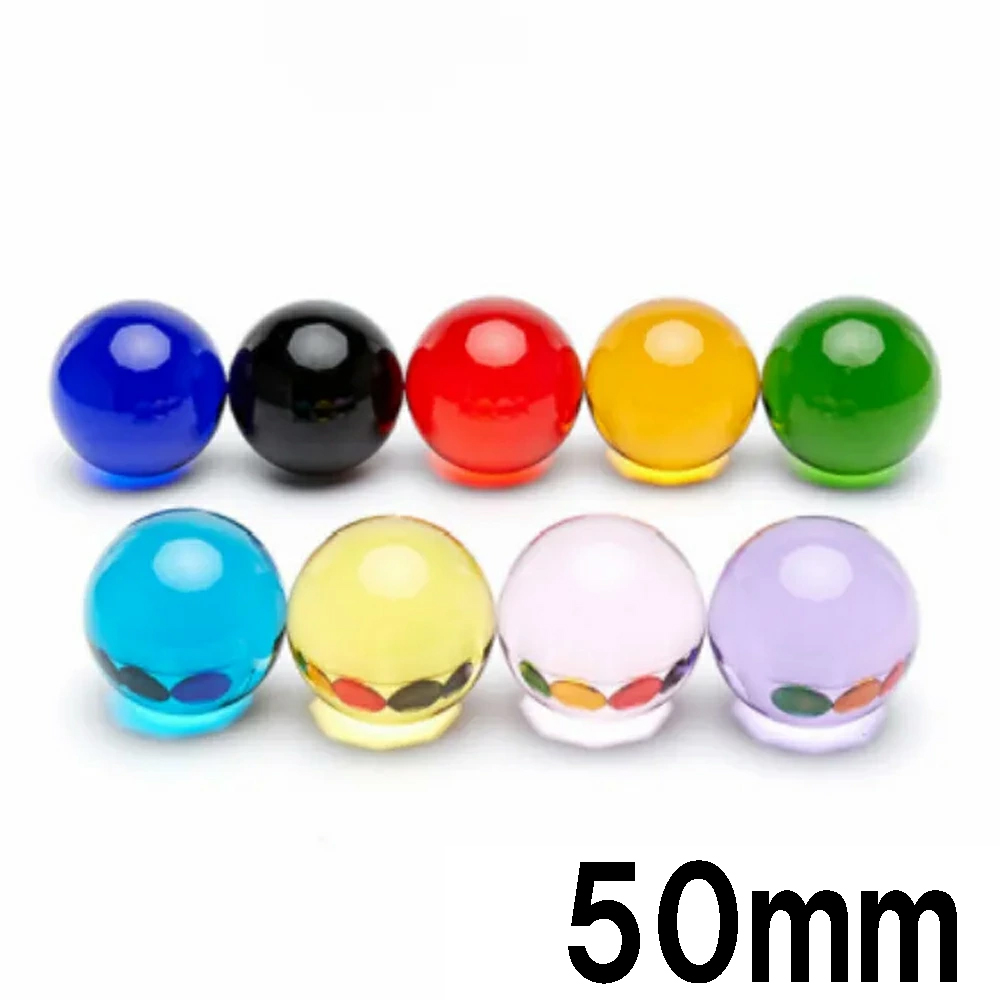 カラフルクリスタルガラスボール（50mm） ディスプレイ: 収納