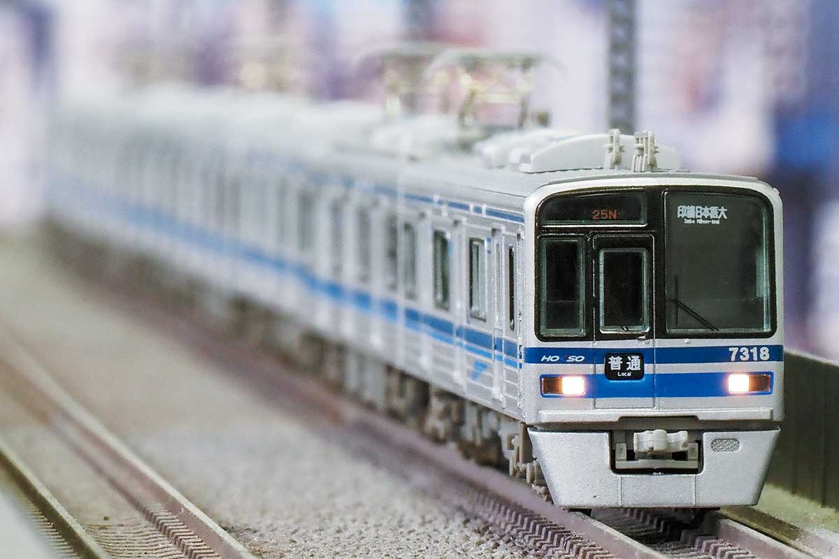 1276T＞北総鉄道7300形（7800形）8両編成動力付きトータルセット｜塗装