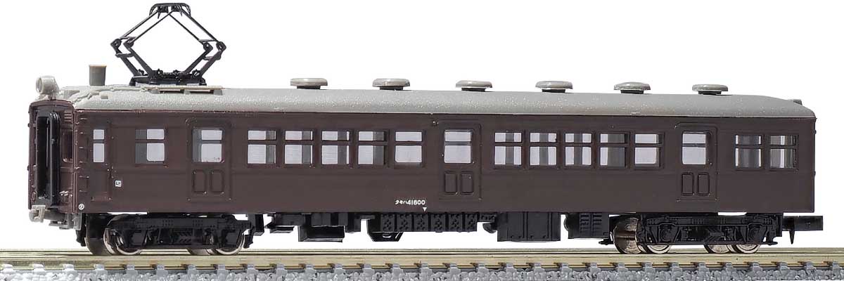 13001＞着色済み クモハ41形制御電動車（茶色）｜エコノミーキット｜N