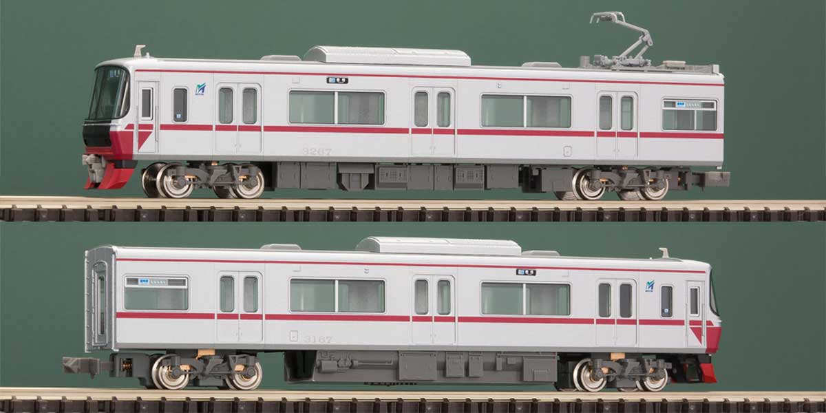 30521＞名鉄3150系（5次車）基本2両編成セット（動力付き）｜Nゲージ