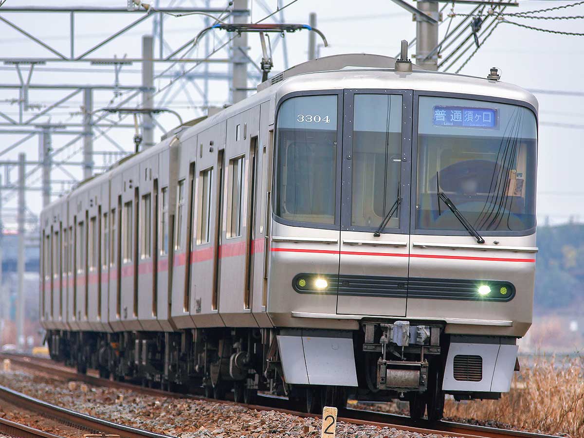 31558＞名鉄3300系（1・2次車・旧塗装）基本4両編成セット（動力付き